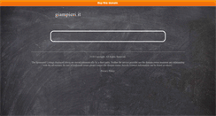 Desktop Screenshot of giampieri.it